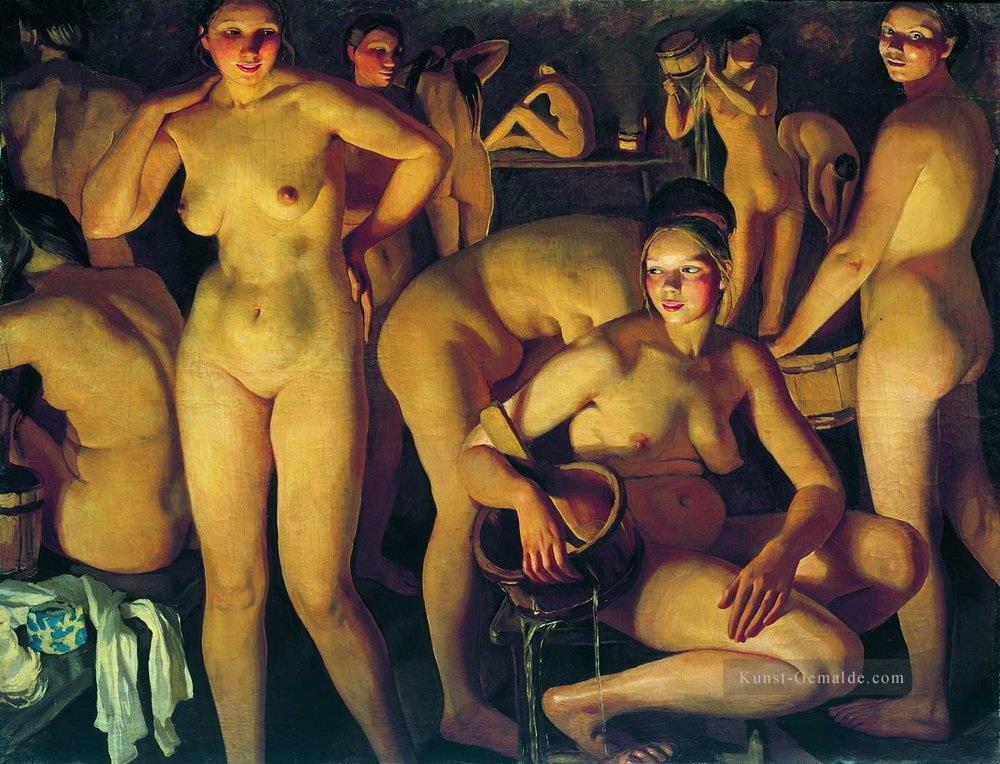 Bad 1913 nackt moderne zeitgenössische Impressionismus Ölgemälde